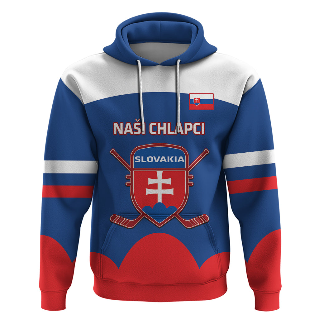 Custom Slovakia Hockey Zip Hoodie Go Slovak Our Boys - Wonder Print Shop