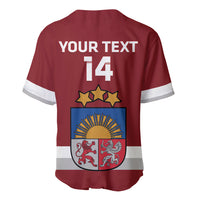Custom Latvia Hockey Baseball Jersey 2024 Go Latvija - Wonder Print Shop