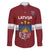 Custom Latvia Hockey Family Matching Off Shoulder Maxi Dress and Hawaiian Shirt 2024 Go Latvija - Wonder Print Shop