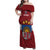 Custom Latvia Hockey Family Matching Off Shoulder Maxi Dress and Hawaiian Shirt 2024 Go Latvija - Wonder Print Shop