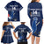 Custom France Hockey Family Matching Long Sleeve Bodycon Dress and Hawaiian Shirt Francaise Gallic Rooster - Wonder Print Shop