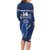 Custom France Hockey Family Matching Long Sleeve Bodycon Dress and Hawaiian Shirt Francaise Gallic Rooster - Wonder Print Shop