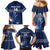 Custom France Hockey Family Matching Mermaid Dress and Hawaiian Shirt Francaise Gallic Rooster