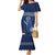 Custom France Hockey Family Matching Mermaid Dress and Hawaiian Shirt Francaise Gallic Rooster - Wonder Print Shop