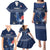 Custom France Hockey Family Matching Puletasi and Hawaiian Shirt Francaise Gallic Rooster - Wonder Print Shop