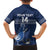 Custom France Hockey Family Matching Short Sleeve Bodycon Dress and Hawaiian Shirt Francaise Gallic Rooster - Wonder Print Shop