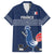 Custom France Hockey Family Matching Summer Maxi Dress and Hawaiian Shirt Francaise Gallic Rooster - Wonder Print Shop