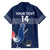Custom France Hockey Family Matching Summer Maxi Dress and Hawaiian Shirt Francaise Gallic Rooster