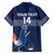 Custom France Hockey Family Matching Tank Maxi Dress and Hawaiian Shirt Francaise Gallic Rooster - Wonder Print Shop