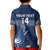 Custom France Hockey Kid Polo Shirt Francaise Gallic Rooster