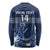 Custom France Hockey Long Sleeve Shirt Francaise Gallic Rooster - Wonder Print Shop