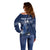 Custom France Hockey Off Shoulder Sweater Francaise Gallic Rooster - Wonder Print Shop