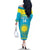 Custom Kazakhstan Hockey Family Matching Off The Shoulder Long Sleeve Dress and Hawaiian Shirt 2024 Go Kazakh - Wonder Print Shop