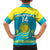 Custom Kazakhstan Hockey Family Matching Puletasi and Hawaiian Shirt 2024 Go Kazakh - Wonder Print Shop
