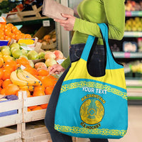 Custom Kazakhstan Hockey Grocery Bag Go Kazakh LT14