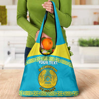 Custom Kazakhstan Hockey Grocery Bag Go Kazakh LT14
