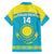 Custom Kazakhstan Hockey Hawaiian Shirt 2024 Go Kazakh - Wonder Print Shop