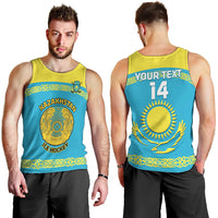 Custom Kazakhstan Hockey Men Tank Top 2024 Go Kazakh - Wonder Print Shop