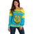 Custom Kazakhstan Hockey Off Shoulder Sweater 2024 Go Kazakh - Wonder Print Shop