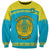 Custom Kazakhstan Hockey Sweatshirt 2024 Go Kazakh - Wonder Print Shop