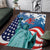 United States 4th Of July Area Rug USA Statue of Liberty Proud - Wonder Print Shop