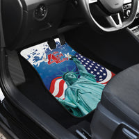 United States 4th Of July Car Mats USA Statue of Liberty Proud - Wonder Print Shop