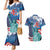 United States 4th Of July Couples Matching Mermaid Dress and Hawaiian Shirt USA Statue of Liberty Proud - Wonder Print Shop