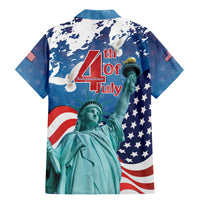 United States 4th Of July Family Matching Mermaid Dress and Hawaiian Shirt USA Statue of Liberty Proud - Wonder Print Shop
