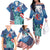 United States 4th Of July Family Matching Off The Shoulder Long Sleeve Dress and Hawaiian Shirt USA Statue of Liberty Proud - Wonder Print Shop
