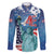 United States 4th Of July Family Matching Short Sleeve Bodycon Dress and Hawaiian Shirt USA Statue of Liberty Proud - Wonder Print Shop