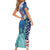 United States 4th Of July Family Matching Short Sleeve Bodycon Dress and Hawaiian Shirt USA Statue of Liberty Proud - Wonder Print Shop