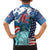 United States 4th Of July Family Matching Summer Maxi Dress and Hawaiian Shirt USA Statue of Liberty Proud - Wonder Print Shop