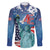 United States 4th Of July Family Matching Summer Maxi Dress and Hawaiian Shirt USA Statue of Liberty Proud - Wonder Print Shop