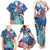United States 4th Of July Family Matching Tank Maxi Dress and Hawaiian Shirt USA Statue of Liberty Proud - Wonder Print Shop