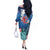United States 4th Of July Off The Shoulder Long Sleeve Dress USA Statue of Liberty Proud - Wonder Print Shop