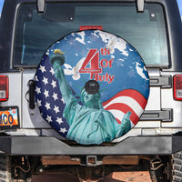 United States 4th Of July Spare Tire Cover USA Statue of Liberty Proud - Wonder Print Shop