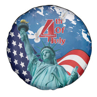 United States 4th Of July Spare Tire Cover USA Statue of Liberty Proud - Wonder Print Shop