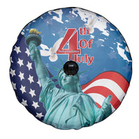 United States 4th Of July Spare Tire Cover USA Statue of Liberty Proud - Wonder Print Shop