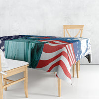 United States 4th Of July Tablecloth USA Statue of Liberty Proud - Wonder Print Shop
