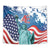 United States 4th Of July Tapestry USA Statue of Liberty Proud - Wonder Print Shop