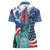 United States 4th Of July Women Polo Shirt USA Statue of Liberty Proud - Wonder Print Shop