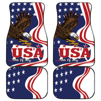 United States Independence Day Car Mats USA Bald Eagle Happy 4th Of July - Wonder Print Shop