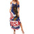 United States Independence Day Family Matching Summer Maxi Dress and Hawaiian Shirt USA Bald Eagle Happy 4th Of July - Wonder Print Shop