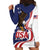 United States Independence Day Hoodie Dress USA Bald Eagle Happy 4th Of July - Wonder Print Shop