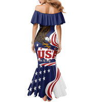 United States Independence Day Mermaid Dress USA Bald Eagle Happy 4th Of July - Wonder Print Shop