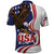 United States Independence Day Polo Shirt USA Bald Eagle Happy 4th Of July