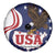 United States Independence Day Spare Tire Cover USA Bald Eagle Happy 4th Of July - Wonder Print Shop