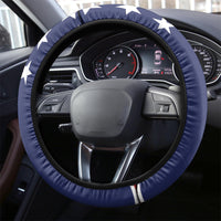 United States Independence Day Steering Wheel Cover USA Bald Eagle Happy 4th Of July - Wonder Print Shop