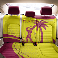 Custom West Indies Cricket Back Car Seat Cover 2024 World Cup Go Windies - Wonder Print Shop