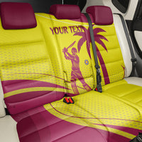 Custom West Indies Cricket Back Car Seat Cover 2024 World Cup Go Windies - Wonder Print Shop